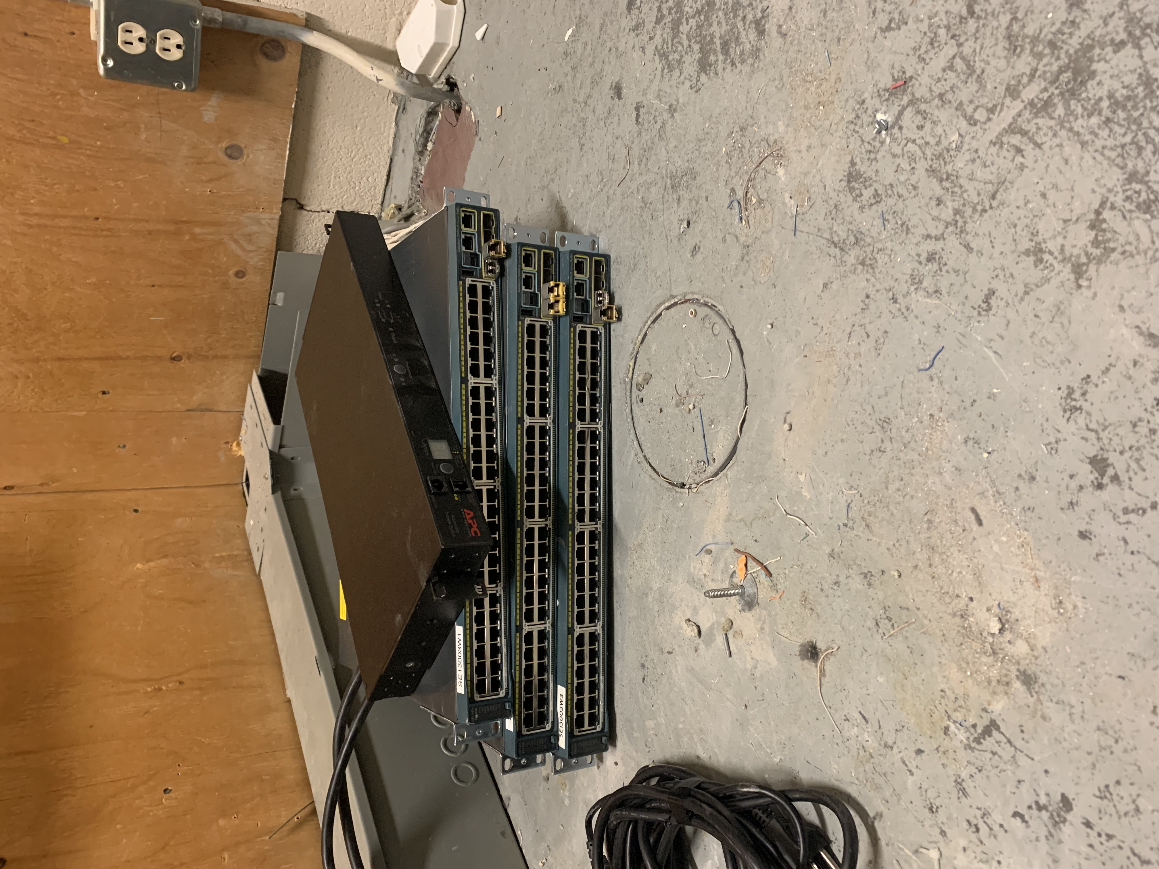 System and IT equipment relocations